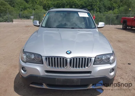 2010 BMW X3 xDrive30I z USA, uszkodzony, nr VIN WBXPC9C40AWJ38390